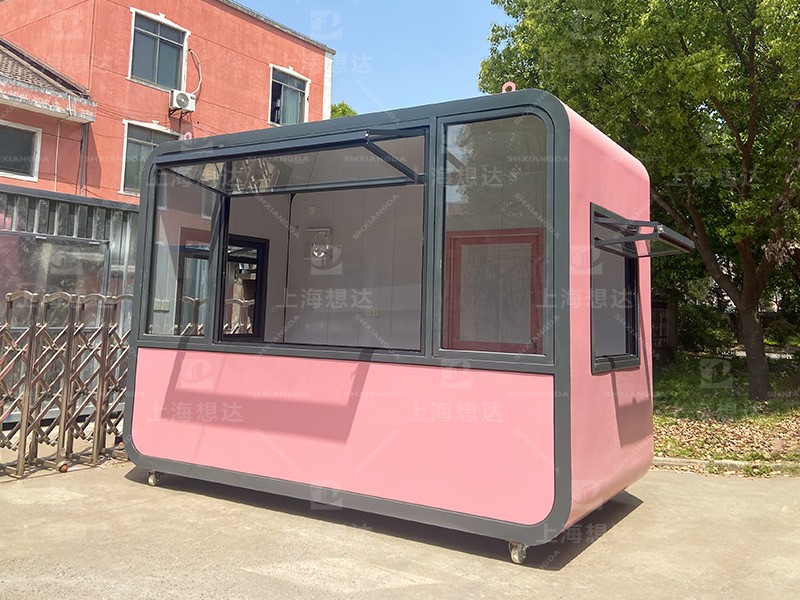 蘋果艙可移動售賣商品屋網(wǎng)紅小吃街特色食品店